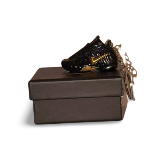 Foamposite Pro Black Metallic Gold