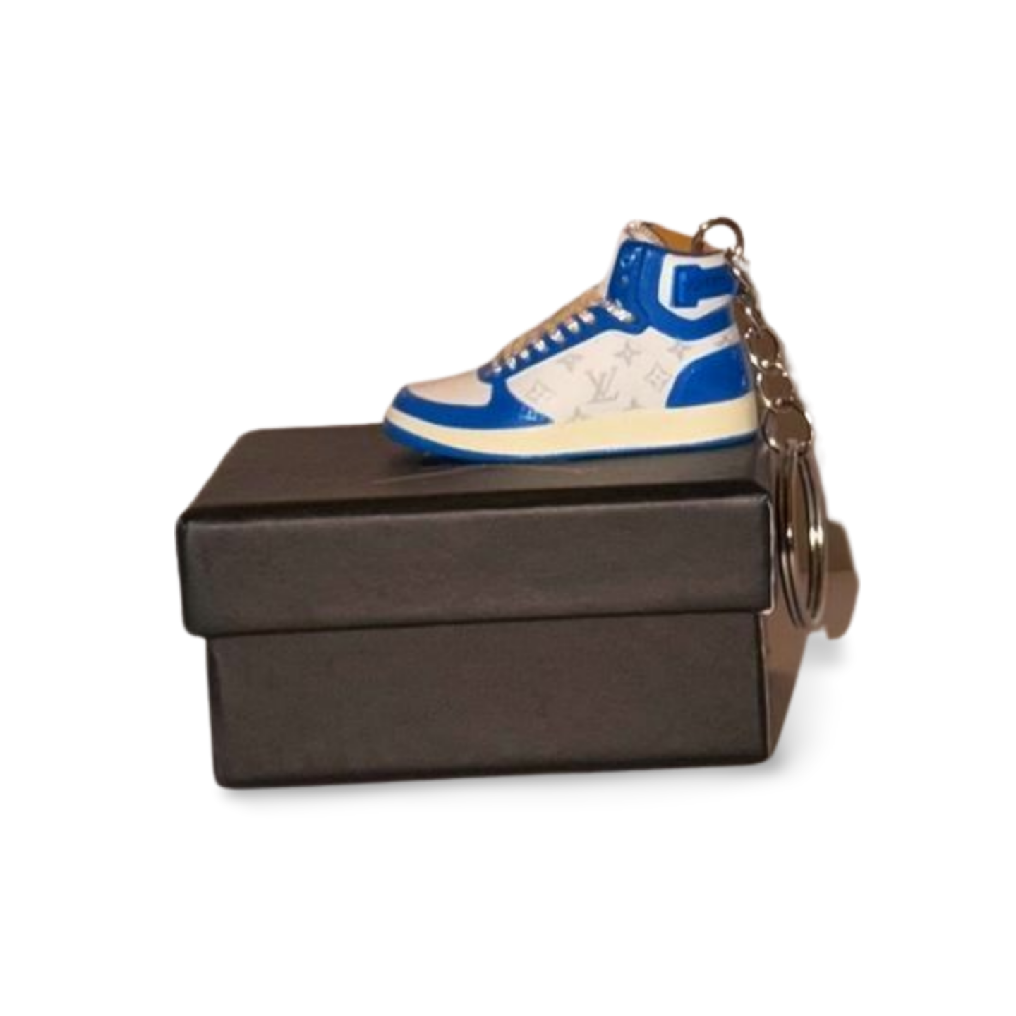 LV Monogram Blue High Tops
