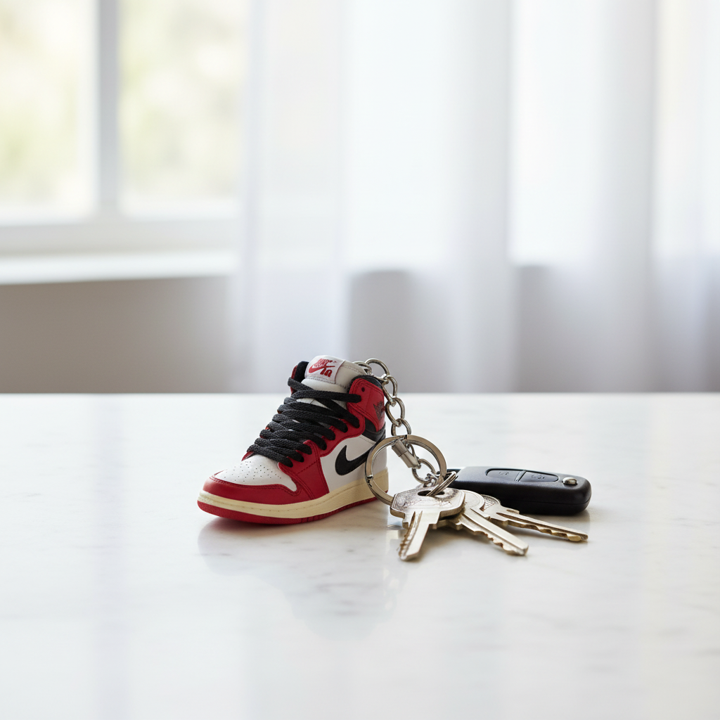 Lifestyle photo with keys