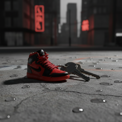 Lifestyle photo with keys