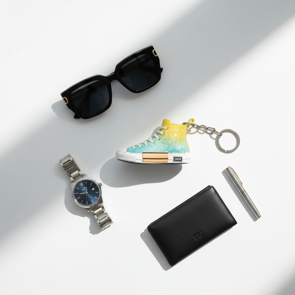 Styled flat lay